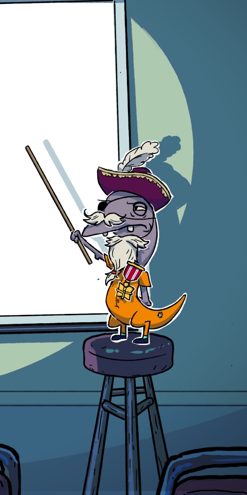 Dinopirates from Inner Space